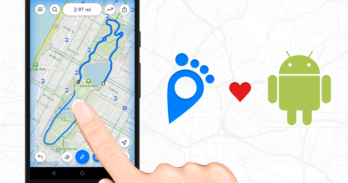 Footpath 1.0 for Android | Footpath Route Planner